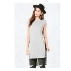 Bebe Silk and Cashmere Knit Tunic, Size L